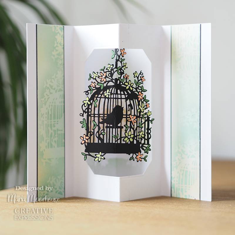 Paper Panda Bird Song Craft Die-5