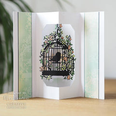 Paper Panda Bird Song Craft Die-5
