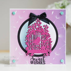 Paper Panda Bird Song Craft Die-3
