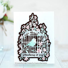 Paper Panda Bird Song Craft Die-6