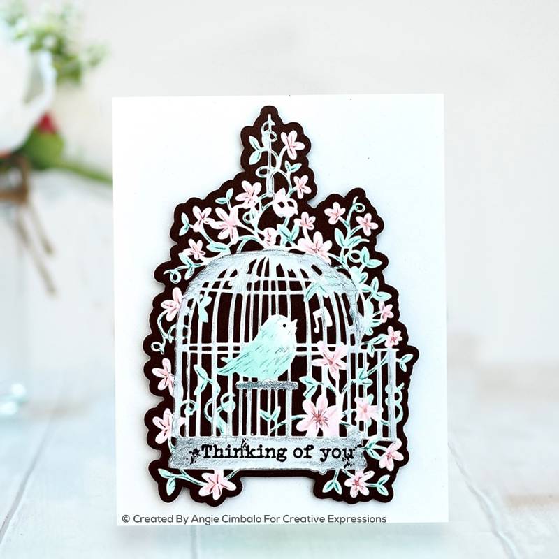 Paper Panda Bird Song Craft Die-6