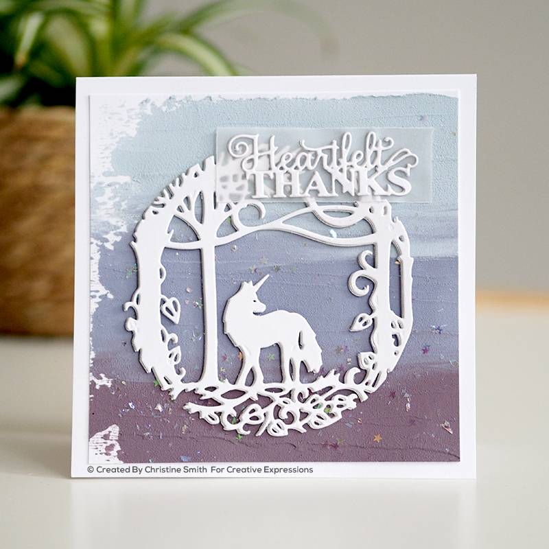 Paper Panda Magical Forest Craft Die-3
