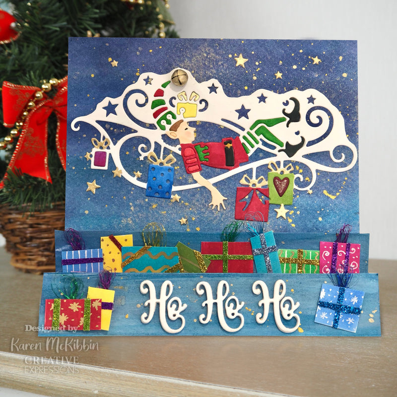 Creative Expressions Paper Cuts Lazy Elf Edger Craft Die-3