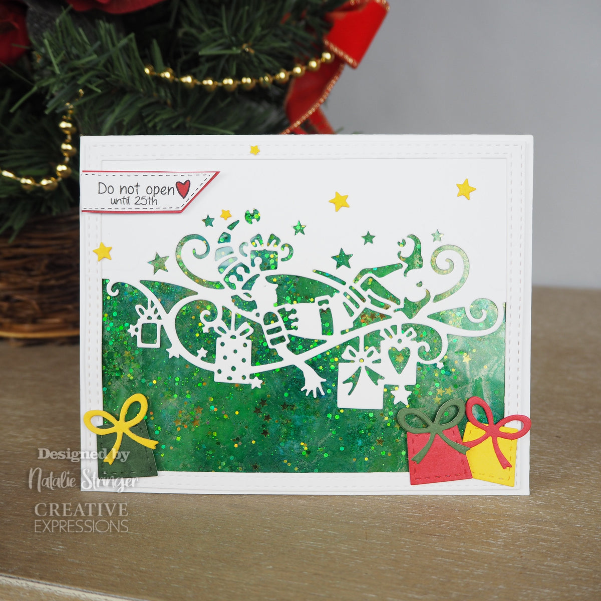 Creative Expressions Paper Cuts Lazy Elf Edger Craft Die-4