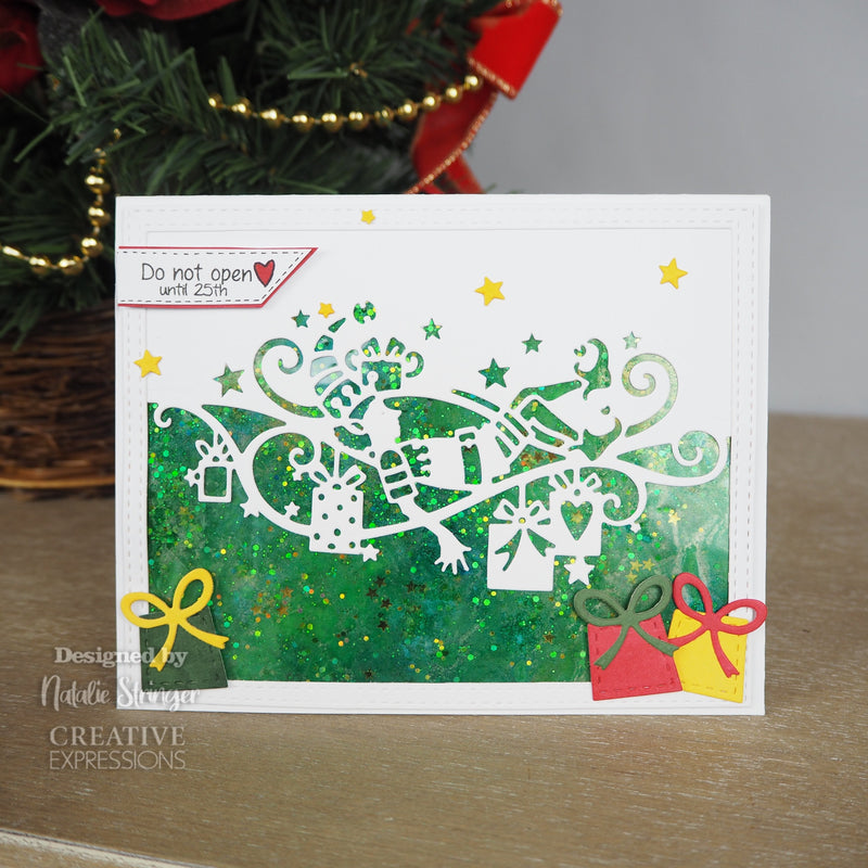 Creative Expressions Paper Cuts Lazy Elf Edger Craft Die-4
