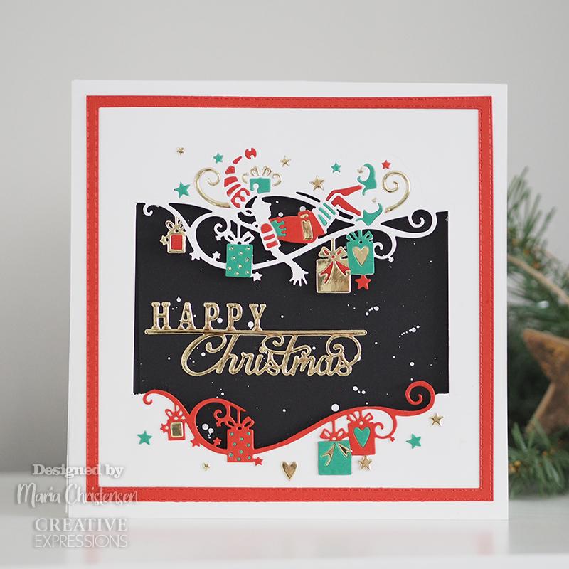 Creative Expressions Paper Cuts Lazy Elf Edger Craft Die-5