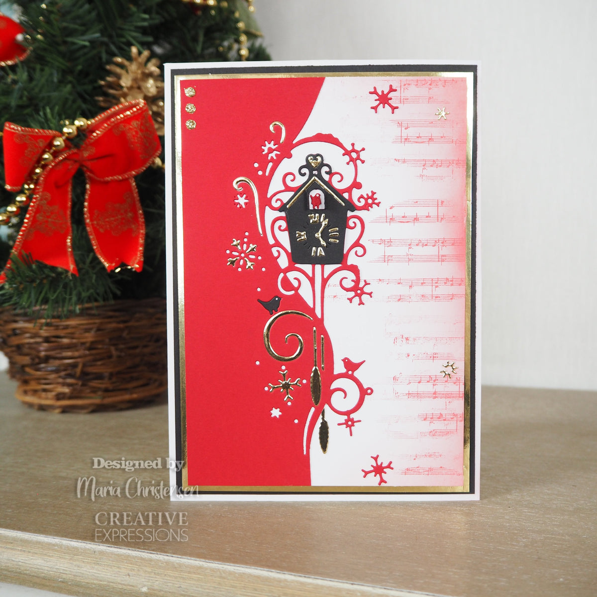 Creative Expressions Paper Cuts Cuckoo Clock Edger Craft Die-3