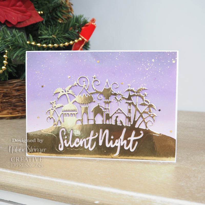 Creative Expressions Paper Cuts Bethlehem Edger Craft Die-4