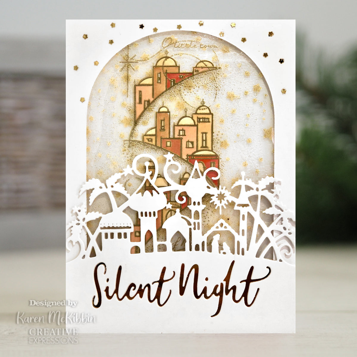 Creative Expressions Paper Cuts Bethlehem Edger Craft Die-5