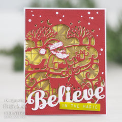 Creative Expressions Paper Cuts Scene Father Christmas Craft Die-3