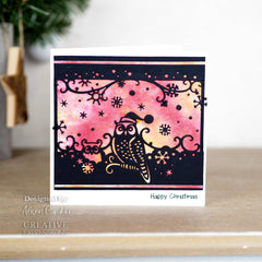 Creative Expressions Paper Cuts Snow Owls Double Edger Craft Die-3