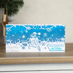 Creative Expressions Paper Cuts Snow Owls Double Edger Craft Die-4