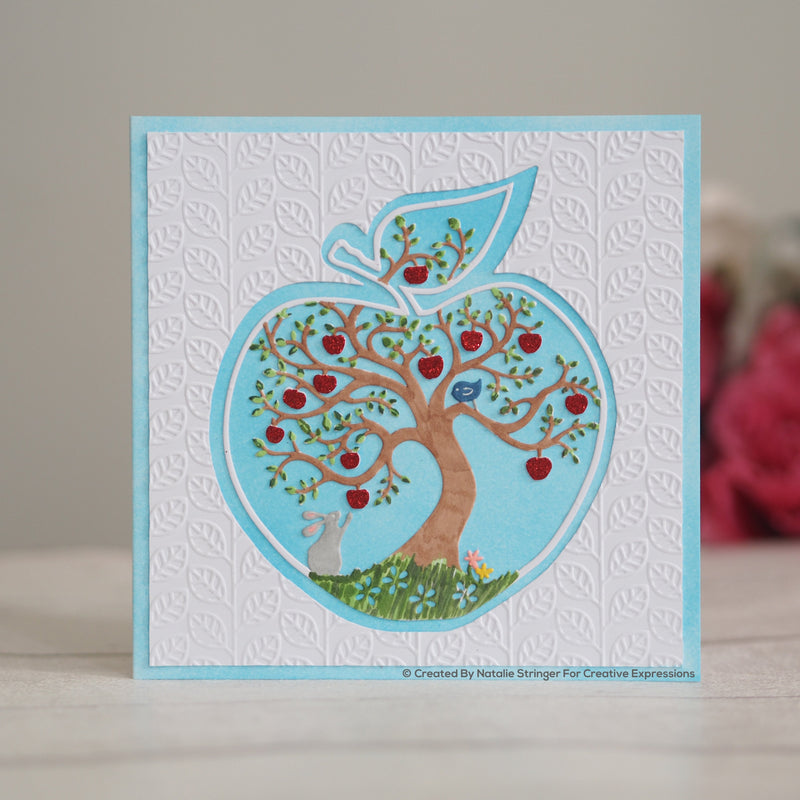Paper Panda Apple Tree Craft Die-2