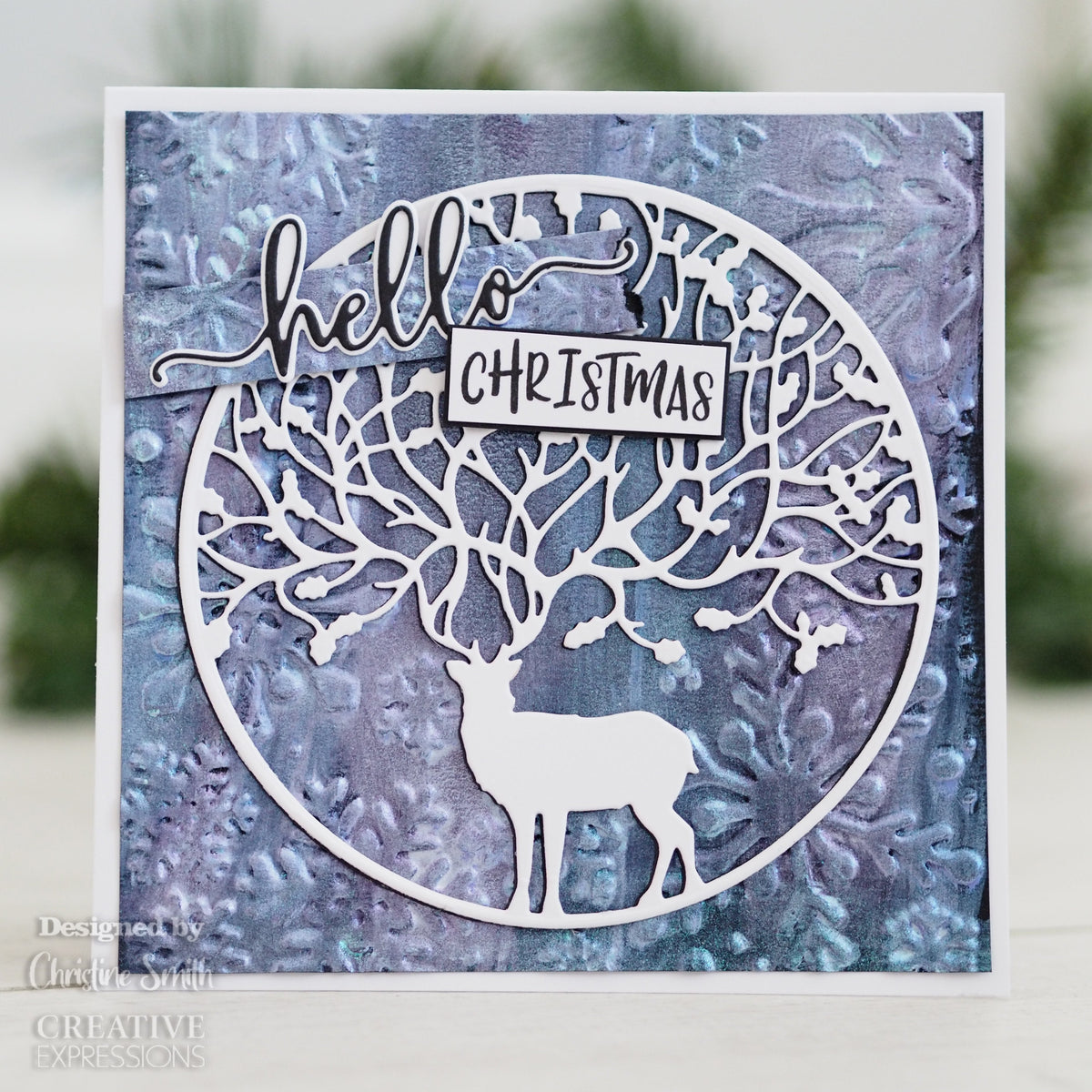 Creative Expressions Paper Panda Winter Stag Craft Die-2