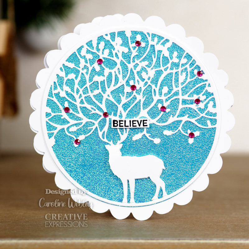 Creative Expressions Paper Panda Winter Stag Craft Die-3