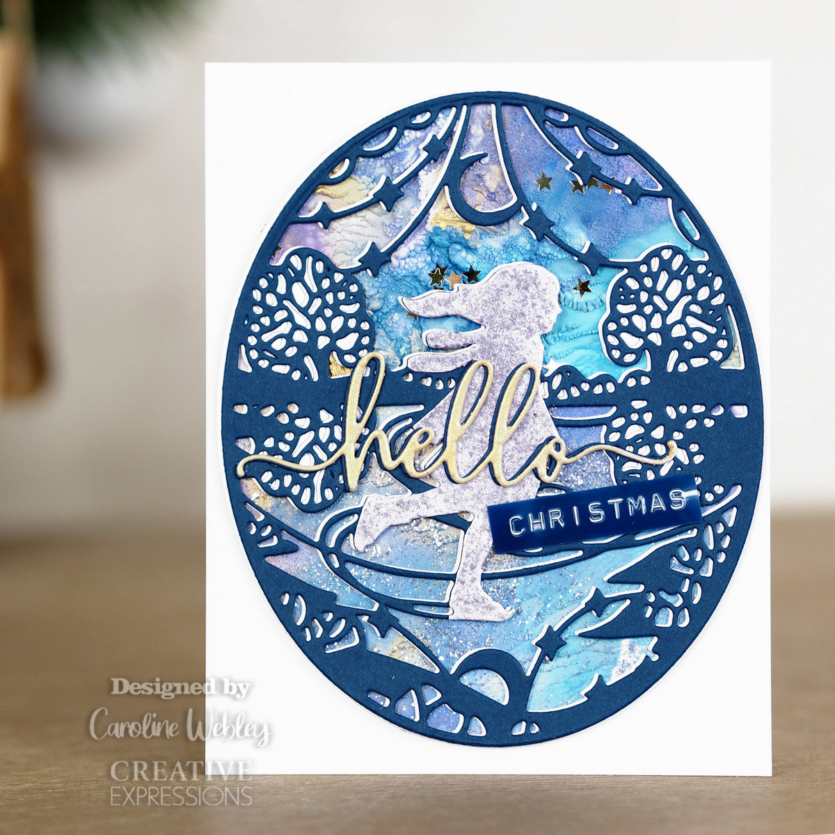 Creative Expressions Paper Panda Evening Ice Craft Die-3