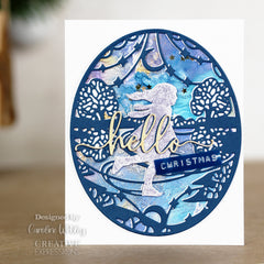 Creative Expressions Paper Panda Evening Ice Craft Die-3