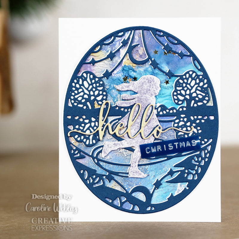 Creative Expressions Paper Panda Evening Ice Craft Die-3