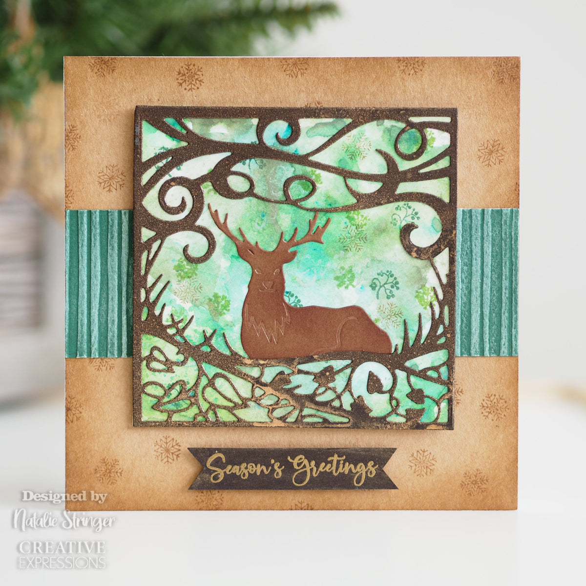 Creative Expressions Paper Panda Graceful Deer Craft Die-3