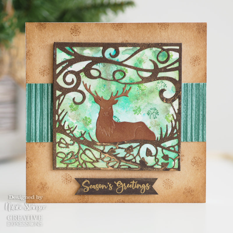 Creative Expressions Paper Panda Graceful Deer Craft Die-3