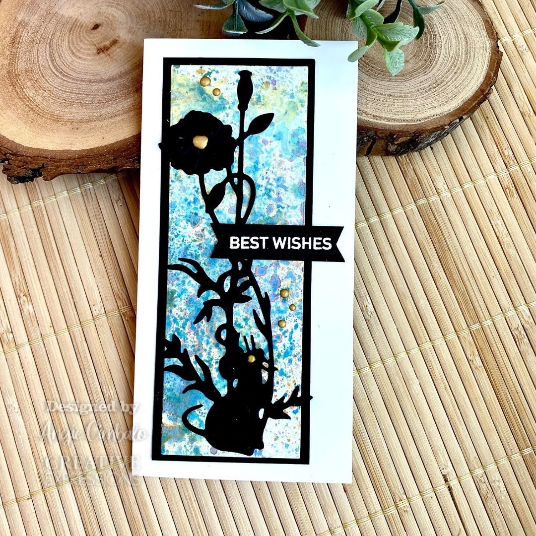 Creative Expressions Paper Panda Among The Poppies Craft Die-2