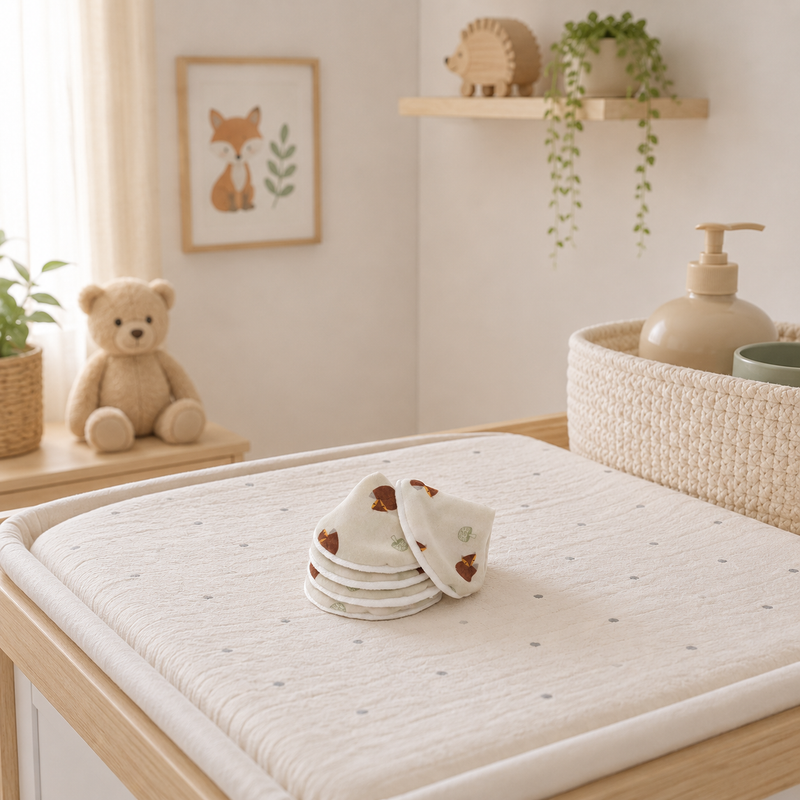 Easygoing Washable Pee-Pee Teepee - Sleeping Fox Print-2