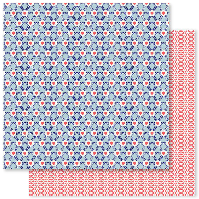Papiers motifs 1.0 30x30 cm (Lot de 12) 32346-1