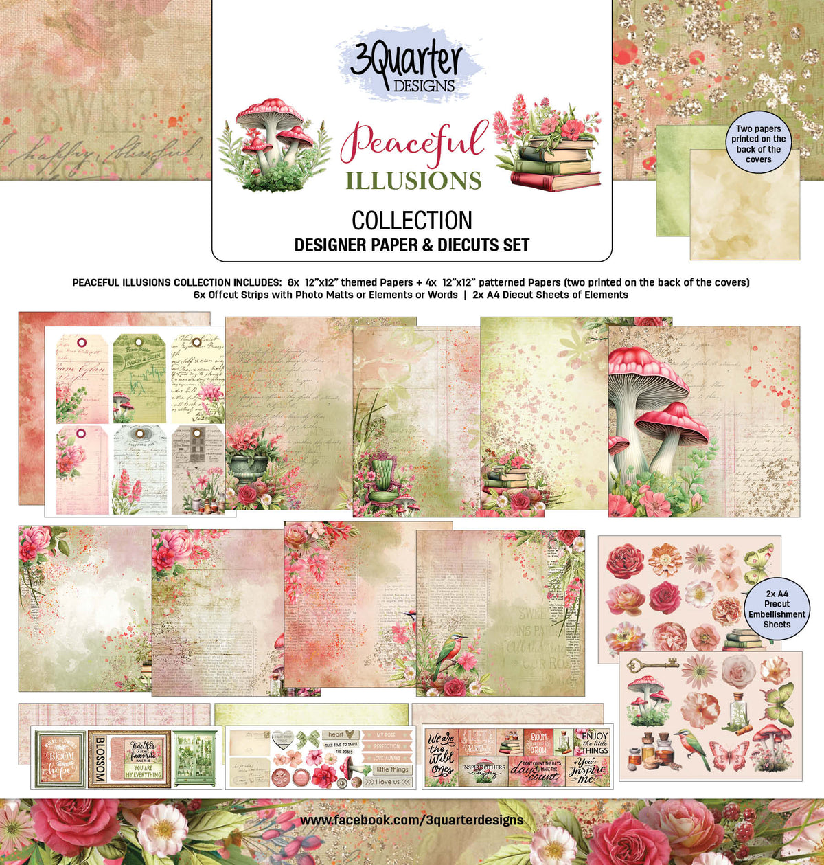 Peaceful Illusions 12x12 Collection Pack-1