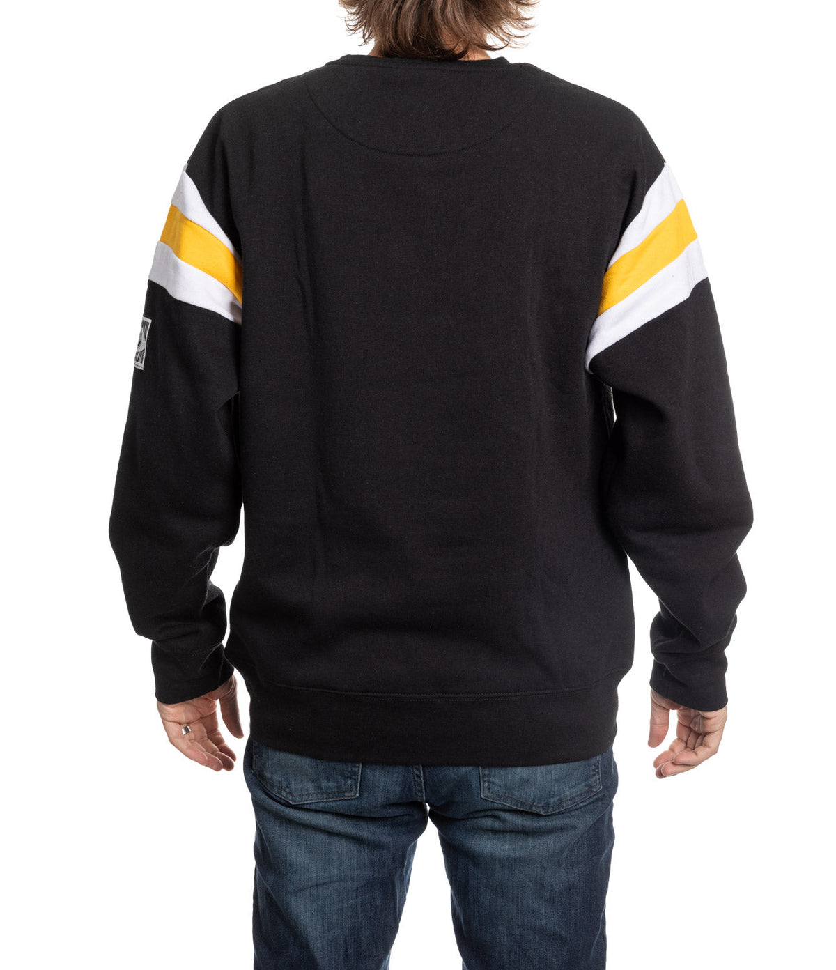 Pittsburgh Penguins Varsity Retro Style Crewneck Sweater-3