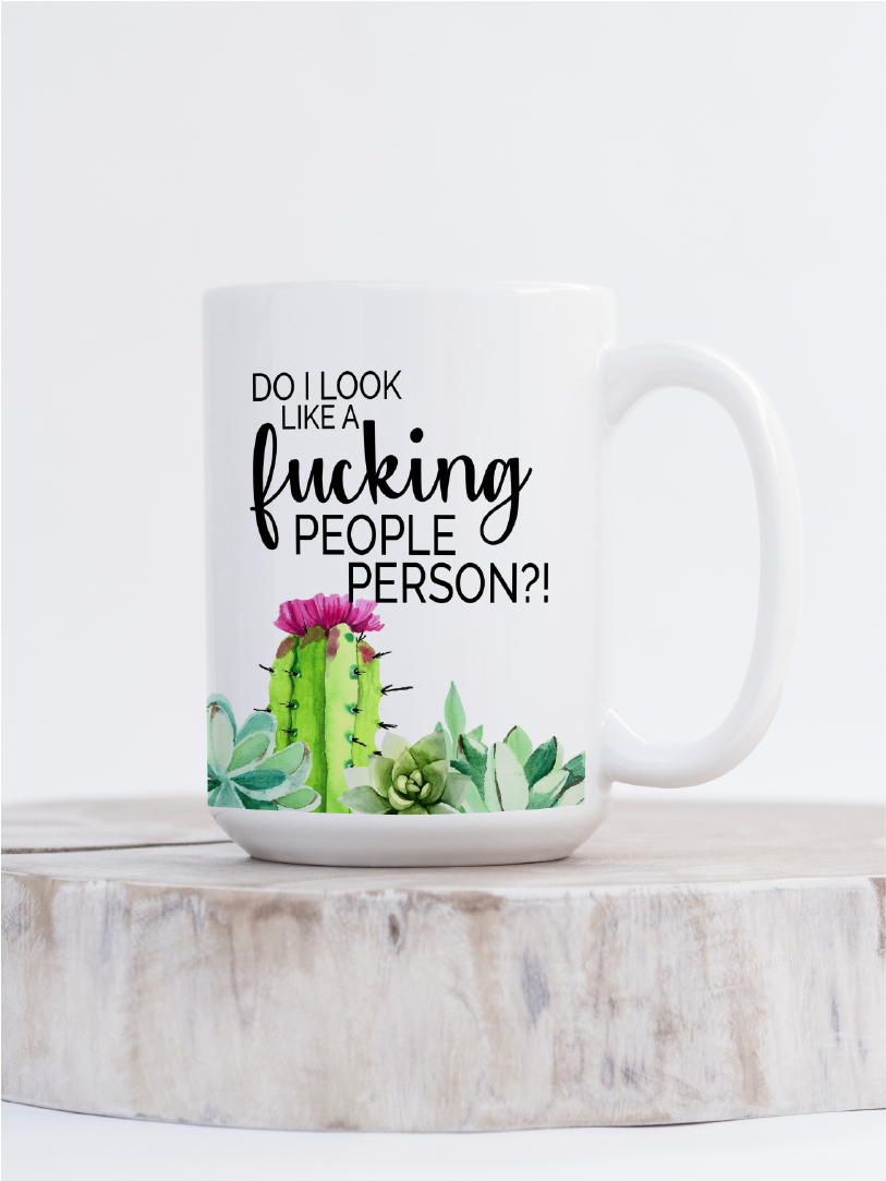 People Person Ceramic Mug-1