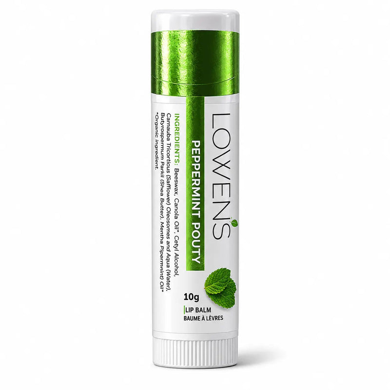 Peppermint Lip Balm | Peppermint Pouty Lip Balm-2