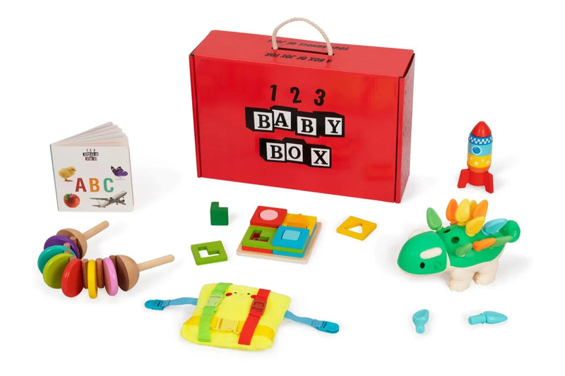 123 Baby Box Montessori Educational Box - Ages 22–24 Months-1