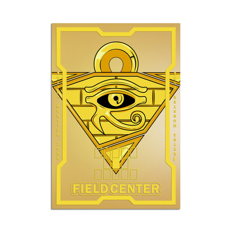 Pharaoh's Soul Glyphs Metal Field Center-1