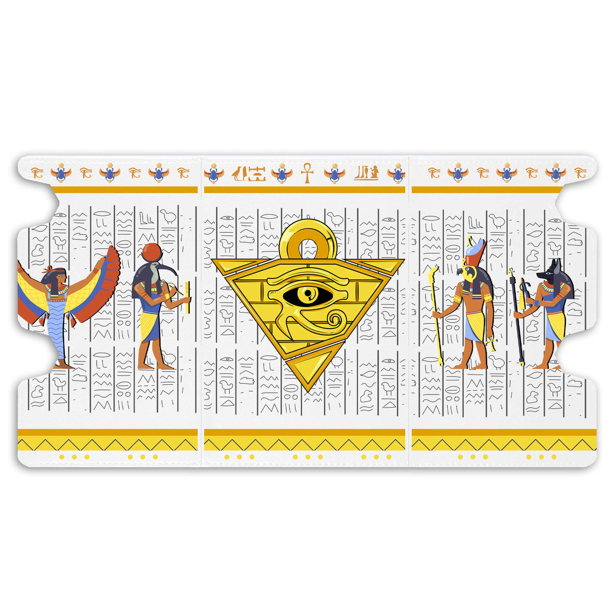 Pharaoh's Soul Glyphs - Mach 3 Deck Box-4