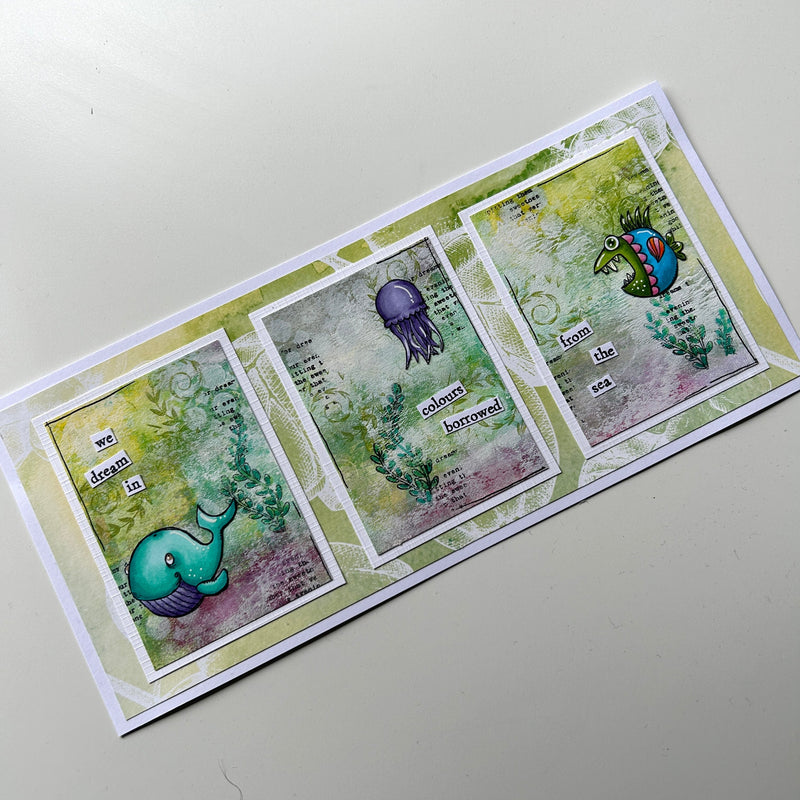 AALL and Create Stamp Set - 855 - Ocean Girl-5