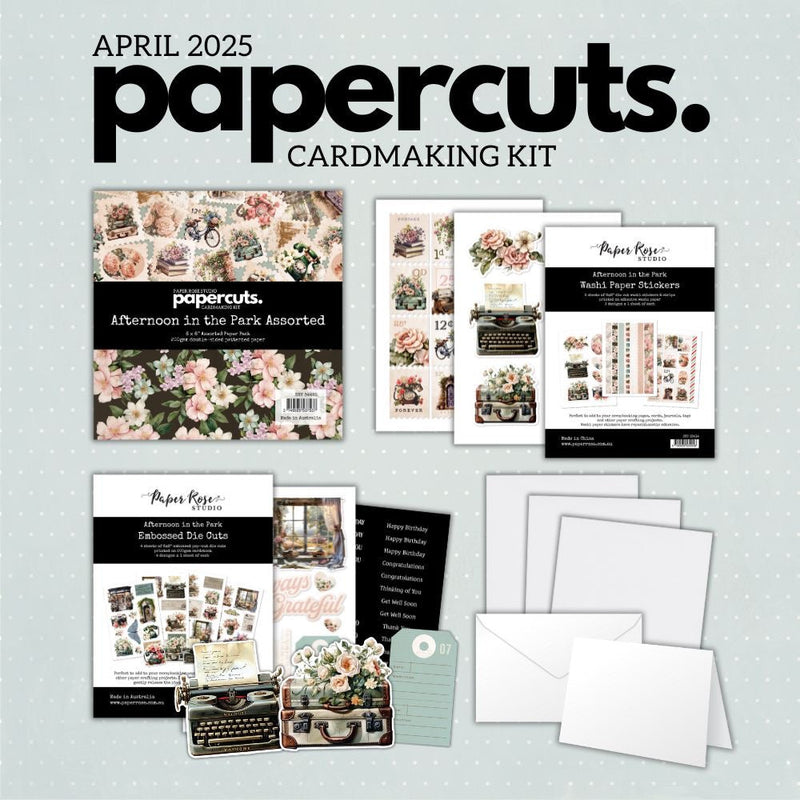 Afternoon in the Park Papercuts Cardmaking Kit 34461-1