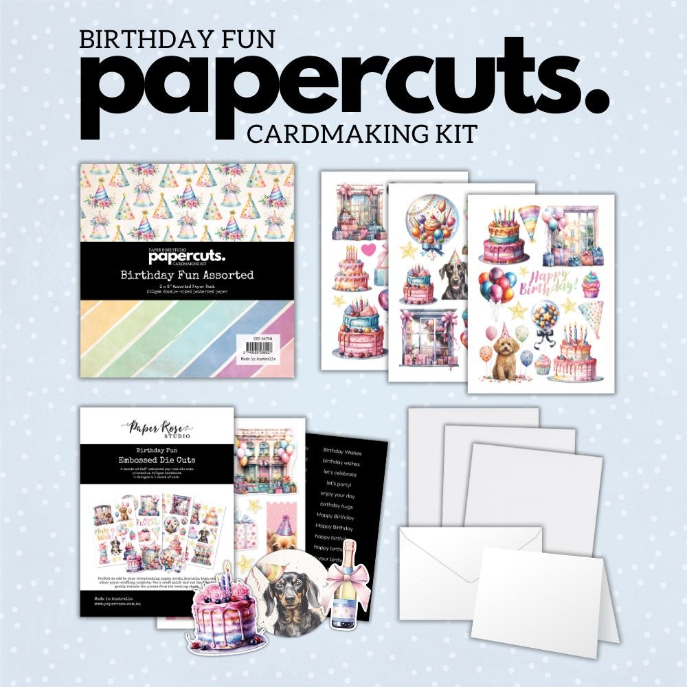 Papercuts Kit Birthday Fun 34758-1