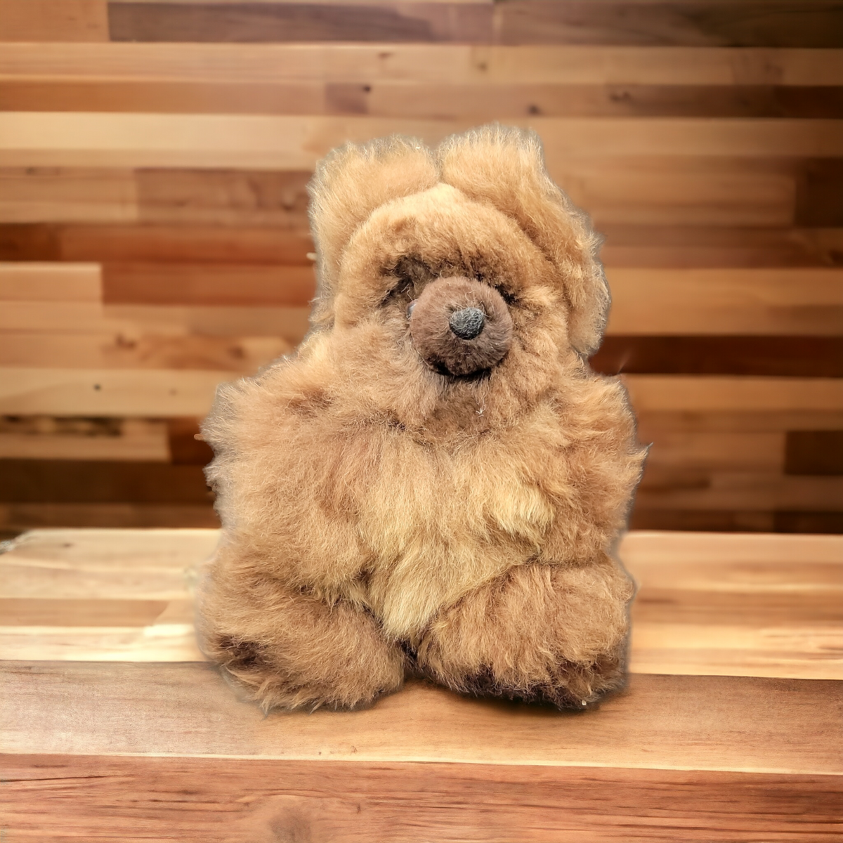 Brown Alpaca Teddy Bear-2