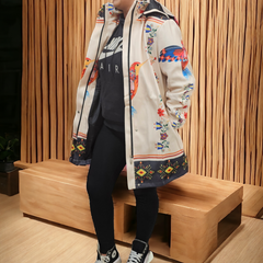 Pearl Hummingbird 3/4-Length Coat-3