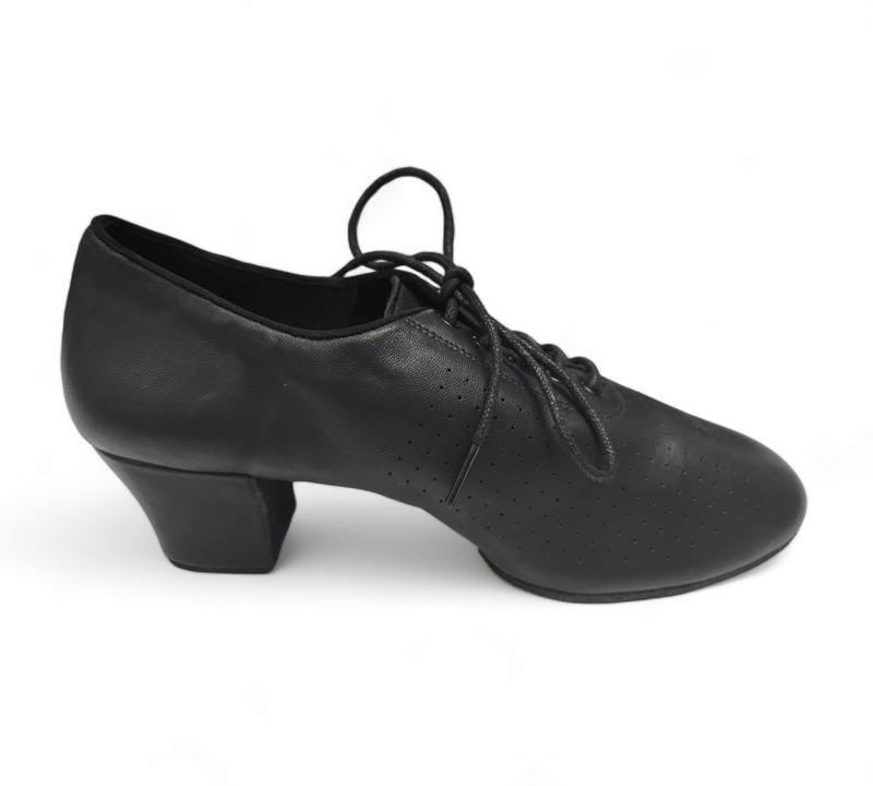 Practice heel - Black Leather-1