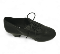 Practice heel - Black Leather-2