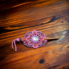 Multicolor Barrette Pink w/ Dark purple (5)-1