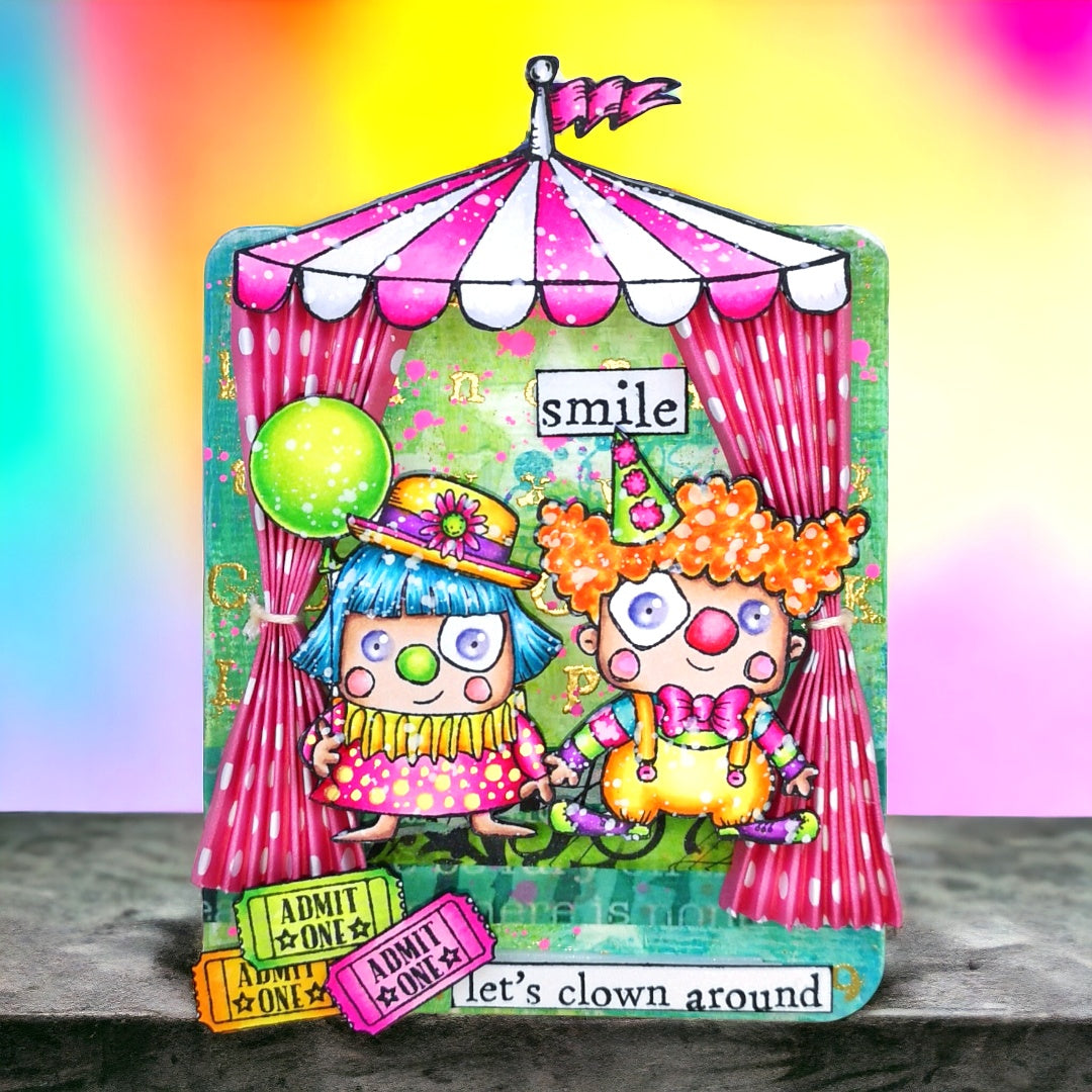 AALL and Create - A6 Stamp Set - The Big Top-12