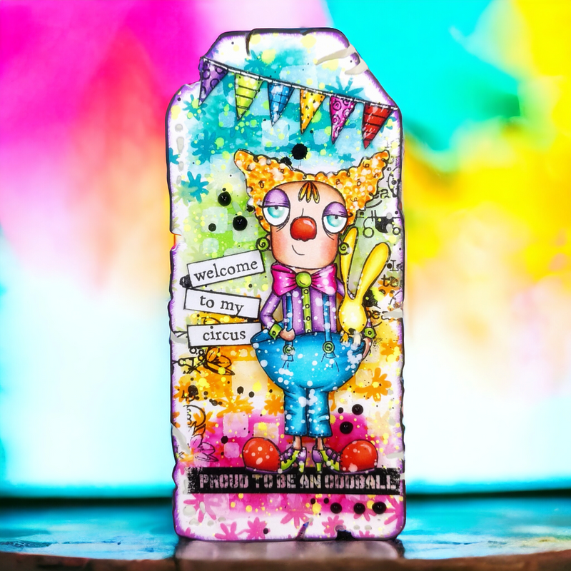 AALL and Create - A7 Stamp Set - Clown Dee-9