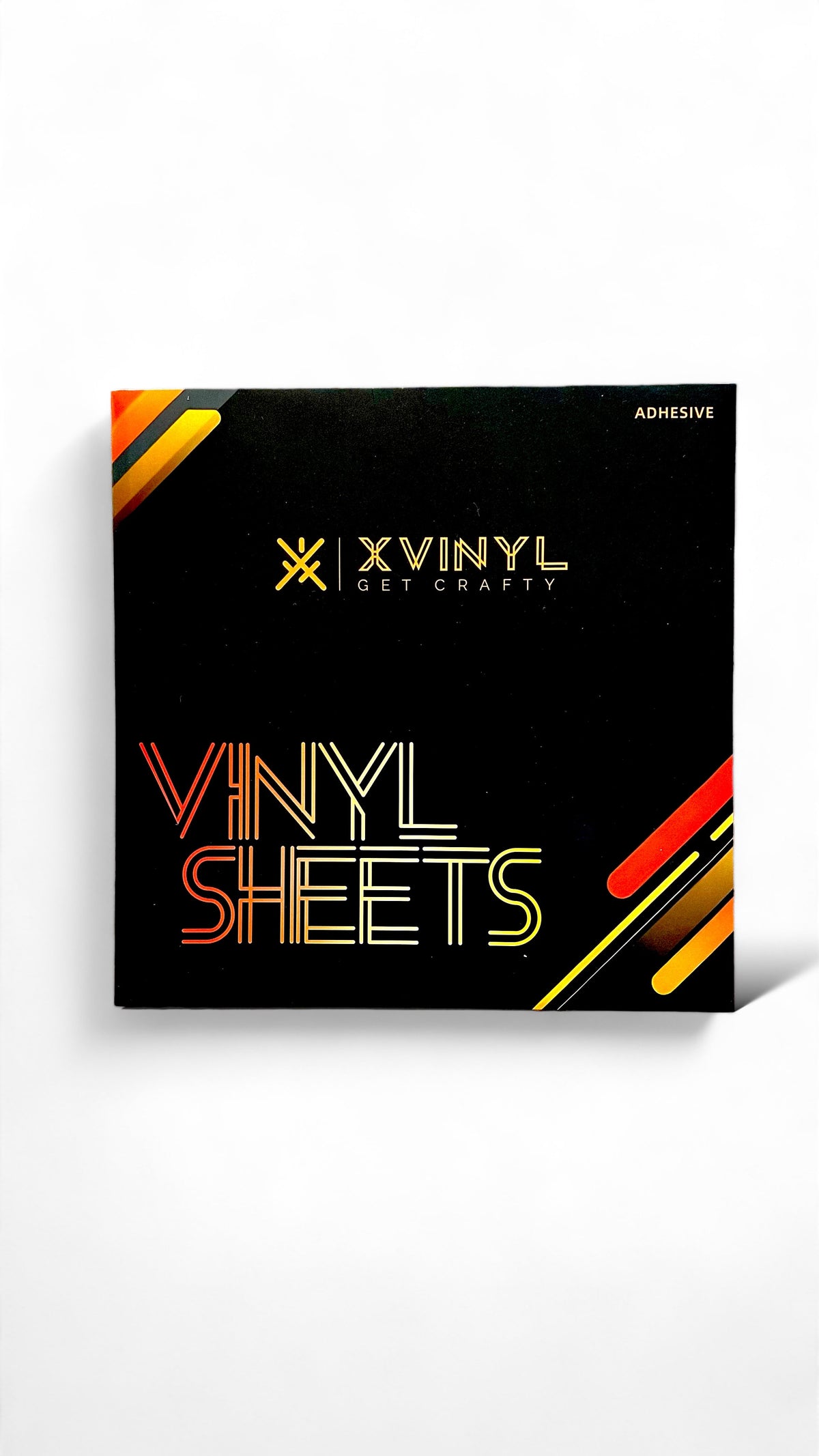XVinyl Pro Black Matte Permanent Adhesive Vinyl with PET Backing-2