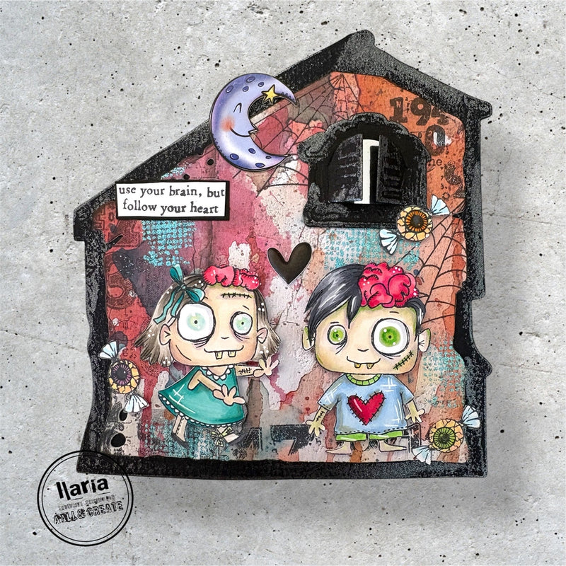 AALL and Create - A7 Stamp Set - Brainy and Cute-5