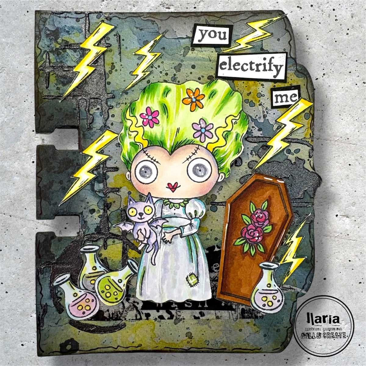AALL and Create - A7 Stamp Set - Frankie’s Bride-6
