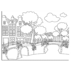 Picture Embossing Folder - Canals-1