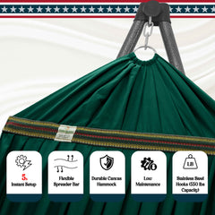 Uniki Canvas Hammock with Stand-33