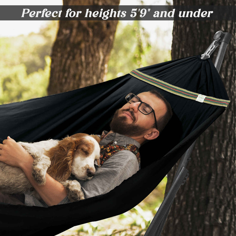 Uniki Canvas Hammock with Stand-7